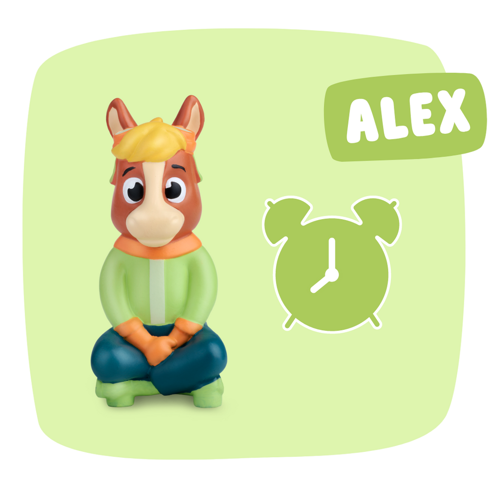 Die Uhr lernen mit Figur Alex | Für Kinder ab 4