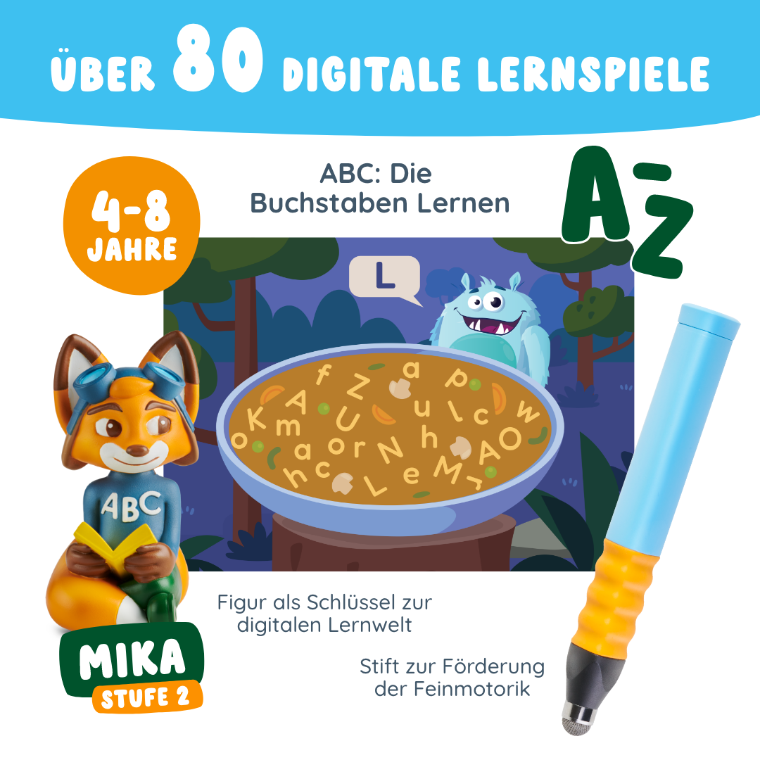 Mika "ABC: Die Buchstaben" - Stufe 2